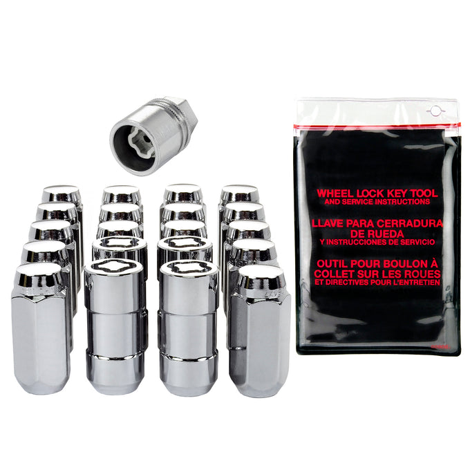 Cone Seat Exposed Style Wheel Installation Kit <br> 9/16-18 Thread, 13/16in Hex x 1.75in L