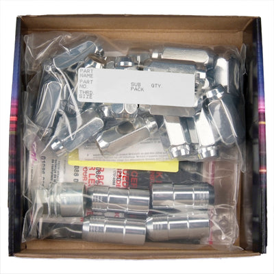 Cone Seat Exposed Style Wheel Installation Kit <br> M14 x 1.5 Thread, 22mm Hex x 1.635in L