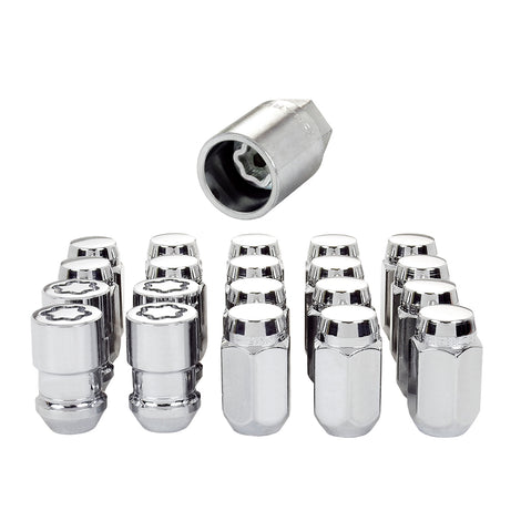 Cone Seat Exposed Style Wheel Installation Kit <br> 1/2-20 Thread, 13/16in Hex x 1.50in L