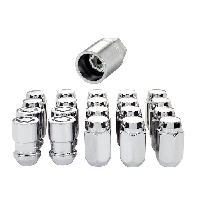 Cone Seat Exposed Style Wheel Installation Kit <br> 1/2-20 Thread, 13/16in Hex x 1.50in L