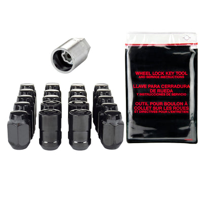 Cone Seat Exposed Wheel Installation Kit <br> 1/2-20 Thread, 13/16in Hex x 1.50in L