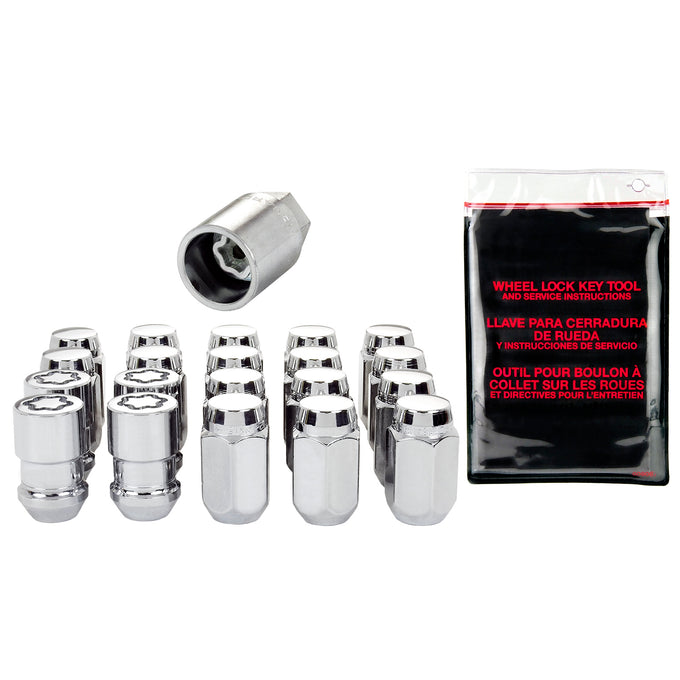 Cone Seat Exposed Style Wheel Installation Kit <br> 7/16-20 Thread, 13/16in Hex x 1.50in L
