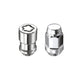Cone Seat Exposed Style Wheel Installation Kit <br> M12 x 1.5 Thread, 3/4in Hex x 1.45in L