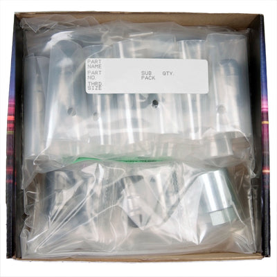 Cone Seat Exposed Style Wheel Installation Kit <br> M12 x 1.5 Thread, 3/4in Hex x 1.45in L