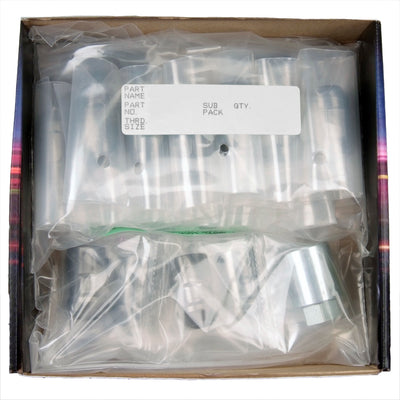 Bulge Cone Seat Exposed Style Wheel Installation Kit <br> 1/2-20 Thread, 3/4in Hex x 1.45in L