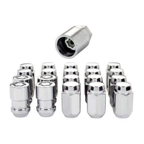 Cone Seat Exposed Style Wheel Installation Kit <br> M12 x 1.5 Thread, 13/16in Hex x 1.50in L