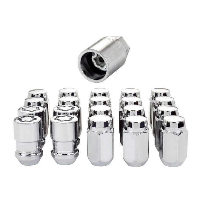Cone Seat Exposed Style Wheel Installation Kit <br> M12 x 1.5 Thread, 13/16in Hex x 1.50in L
