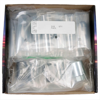 Bulge Cone Seat Exposed Wheel Installation Kit <br> 1/2-20 Thread, 3/4in Hex x 1.45in L