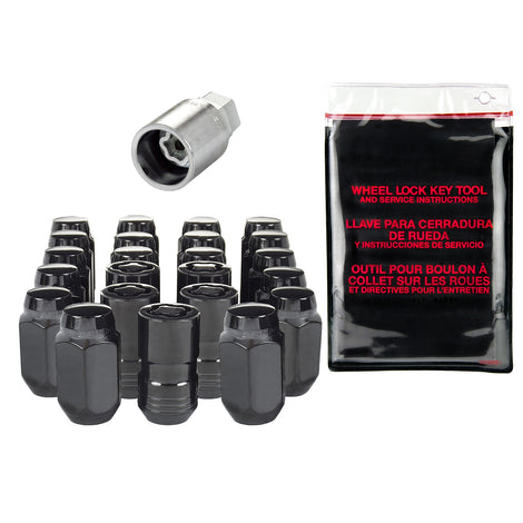 SplineDrive Cone Seat Wheel Installation Kit <br> M14 x 1.5 Thread, 22mm Hex x 1.635in L