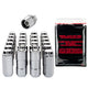 Cone Seat Exposed Style Wheel Installation Kit <br> M14 x 2.0 Thread, 13/16in Hex x 2.25in L