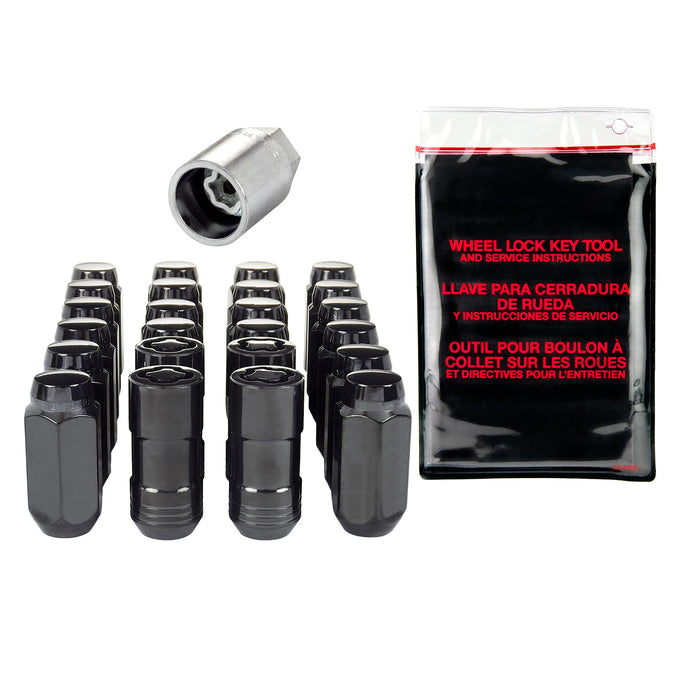 Cone Seat Exposed Style Wheel Installation Kit <br> M14 x 1.5 Thread, 13/16in Hex x 1.945in L