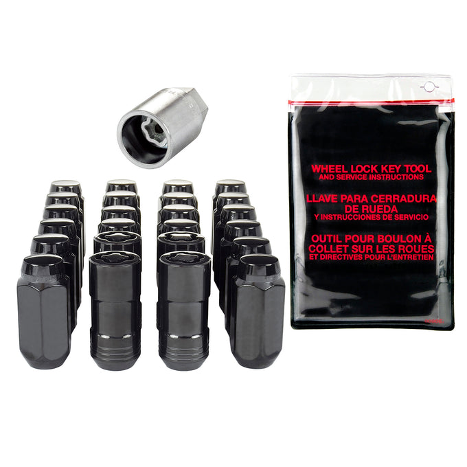 Cone Seat Exposed Style Wheel Installation Kit <br> M14 x 1.5 Thread, 22mm Hex x 1.945in L