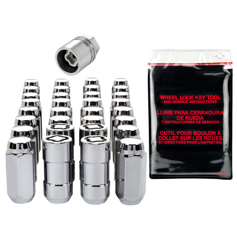 Cone Seat Exposed Style Wheel Installation Kit <br> 9/16-18 Thread, 13/16in Hex x 1.75in L