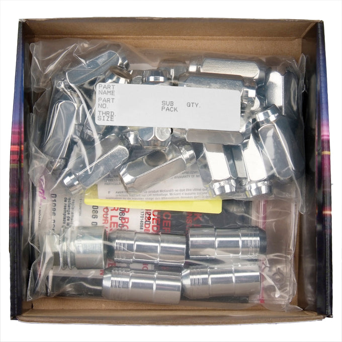 Cone Seat Exposed Style Wheel Installation Kit <br> M14 x 1.5 Thread, 22mm Hex x 1.635in L