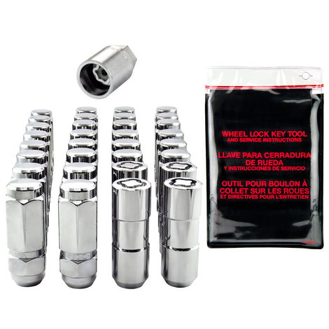 Cone Seat Exposed Style Wheel Installation Kit <br> 9/16-18 Thread, 7/8in Hex x 2.50in L