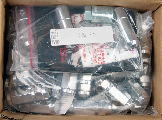 Cone Seat Exposed Style Wheel Installation Kit <br> 9/16-18 Thread, 7/8in Hex x 2.50in L