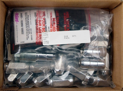 Cone Seat Exposed Style Wheel Installation Kit <br> M14 x 1.5 Thread, 22mm Hex x 1.945in L
