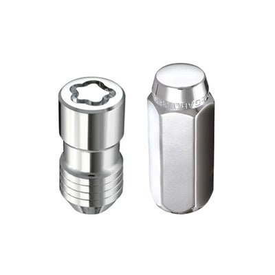 Cone Seat Exposed Style Wheel Installation Kit <br> M14 x 1.5 Thread, 22mm Hex x 1.945in L