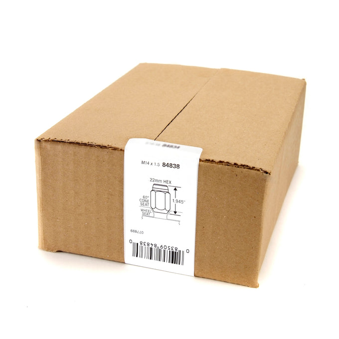 Cone Seat Exposed Style Wheel Installation Kit <br> M14 x 1.5 Thread, 22mm Hex x 1.945in L
