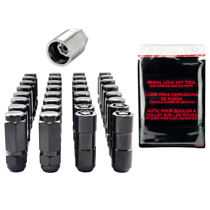 Cone Seat Exposed Style Wheel Installation Kit <br> 9/16-18 Thread, 7/8in Hex x 2.50in L