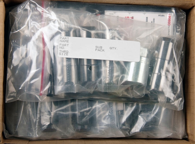Cone Seat Exposed Style Wheel Installation Kit <br> 9/16-18 Thread, 7/8in Hex x 2.50in L