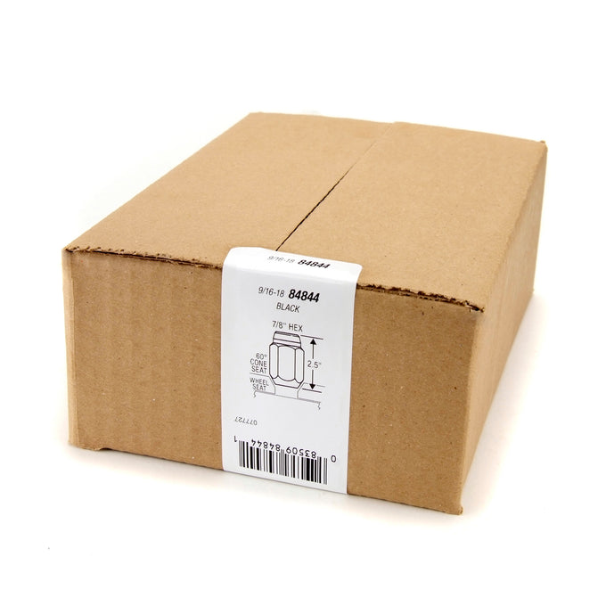 Cone Seat Exposed Style Wheel Installation Kit <br> 9/16-18 Thread, 7/8in Hex x 2.50in L