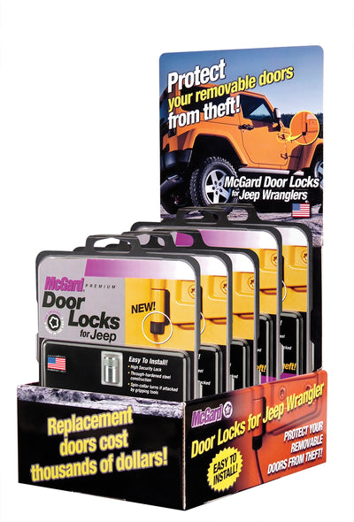 Jeep Door Lock Counter Display <br> 1/4in Square Drive Hex, M6 x 1.0 Thread