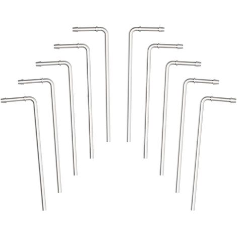 0.50 in. 90deg. Bend Barbed Performance Exhaust Hanger