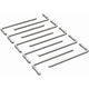 0.50 in. 90deg. Bend Barbed Performance Exhaust Hanger