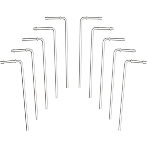 0.50 in. 90deg. Bend Barbed Performance Exhaust Hanger
