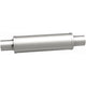 4 in. Round Straight-Through Performance Exhaust Muffler