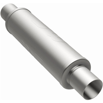 4 in. Round Straight-Through Performance Exhaust Muffler