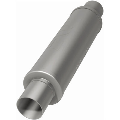 4 in. Round Straight-Through Performance Exhaust Muffler