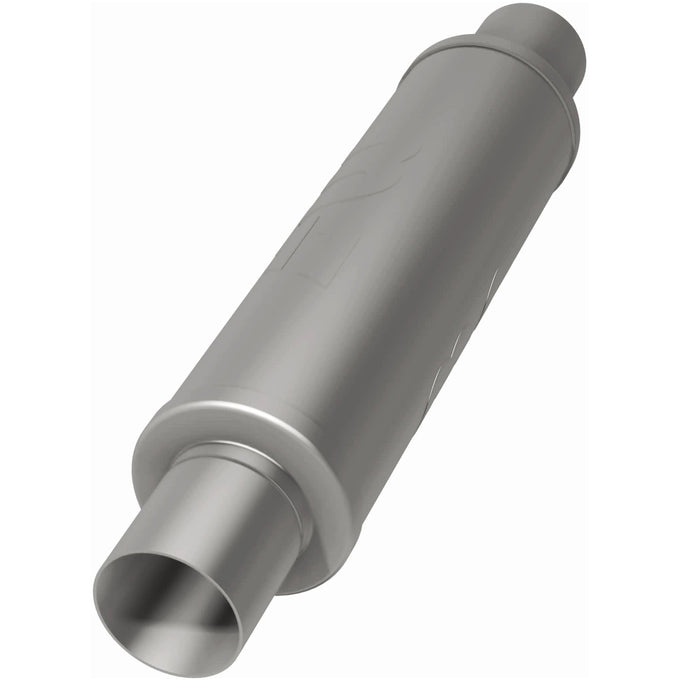 4 in. Round Straight-Through Performance Exhaust Muffler