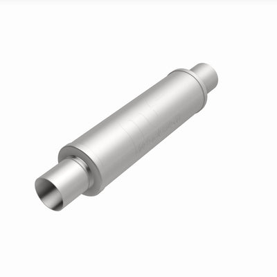 4 in. Round Straight-Through Performance Exhaust Muffler