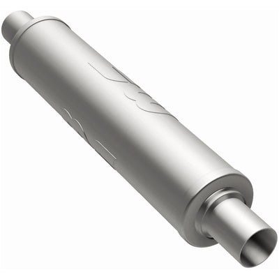 4 in. Round Straight-Through Performance Exhaust Muffler