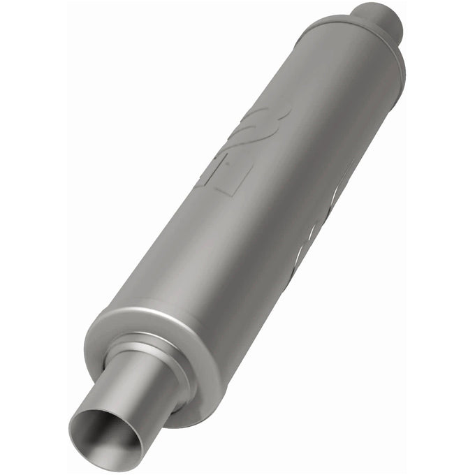 4 in. Round Straight-Through Performance Exhaust Muffler