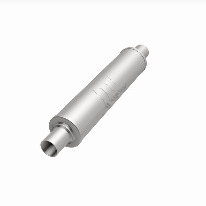 4 in. Round Straight-Through Performance Exhaust Muffler