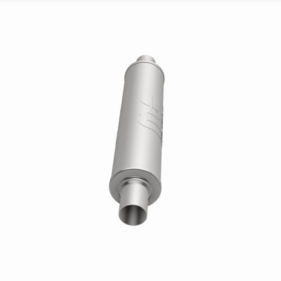 4 in. Round Straight-Through Performance Exhaust Muffler