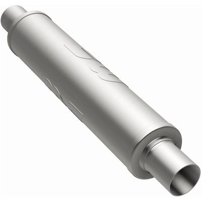4 in. Round Straight-Through Performance Exhaust Muffler