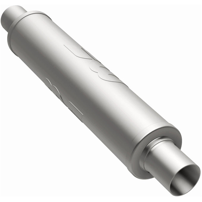 4 in. Round Straight-Through Performance Exhaust Muffler
