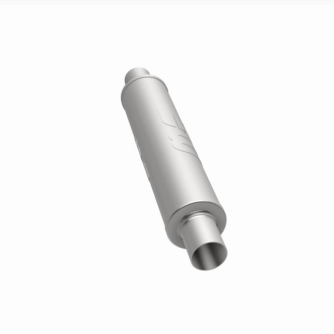 4 in. Round Straight-Through Performance Exhaust Muffler