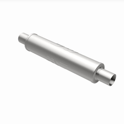 4 in. Round Straight-Through Performance Exhaust Muffler