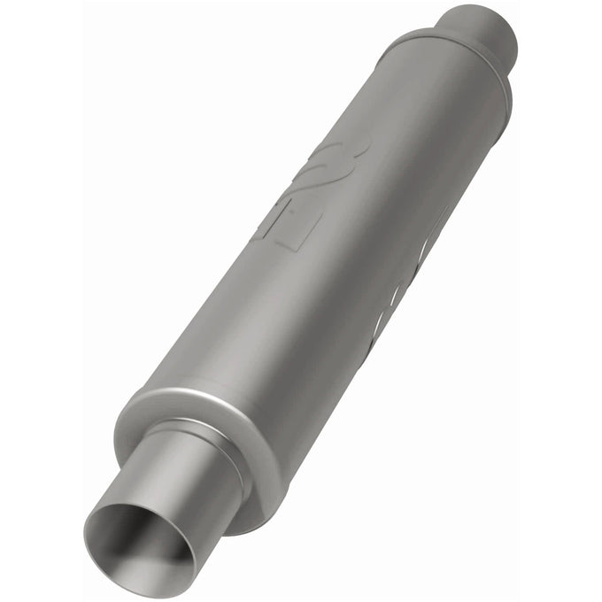 4 in. Round Straight-Through Performance Exhaust Muffler