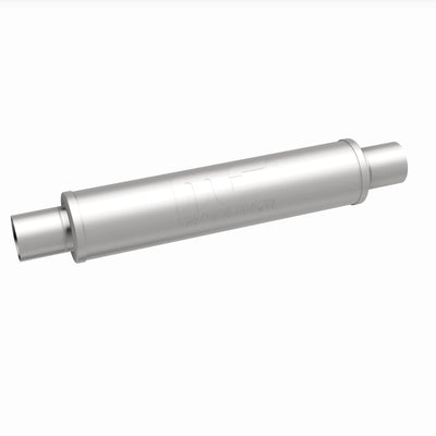 4 in. Round Straight-Through Performance Exhaust Muffler