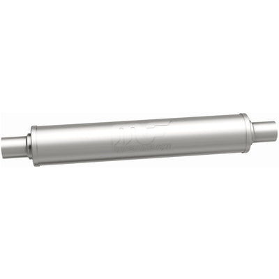 4 in. Round Straight-Through Performance Exhaust Muffler