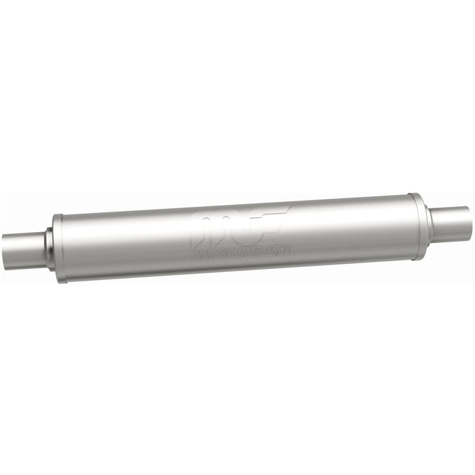 4 in. Round Straight-Through Performance Exhaust Muffler