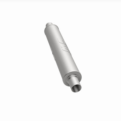 4 in. Round Straight-Through Performance Exhaust Muffler