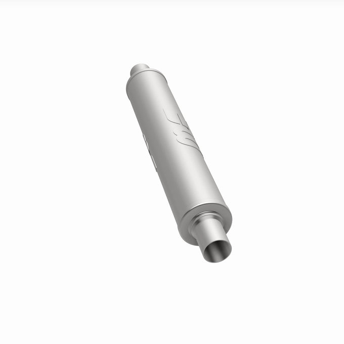4 in. Round Straight-Through Performance Exhaust Muffler