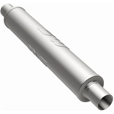 4 in. Round Straight-Through Performance Exhaust Muffler